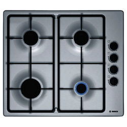 Bosch PBP6B5B60 Gas Hob, Stainless Steel